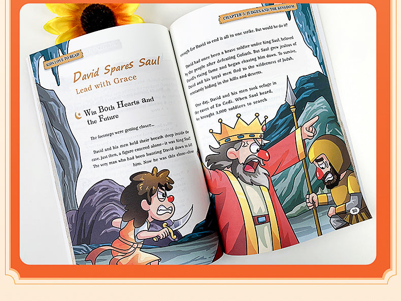 【TIKBOOKS】Bible Stories in Comics: Timeless Wisdom for Young Hearts and Minds 