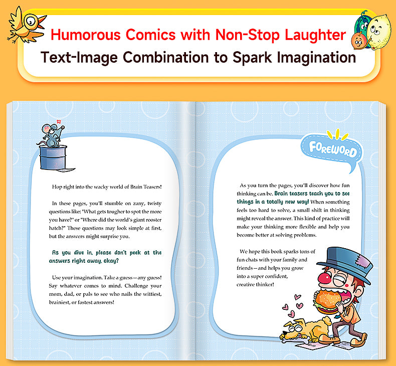 【TIKBOOKS】 Brain Teasers — Fun Puzzles That Make You Smarter and Fire Up Your Mind