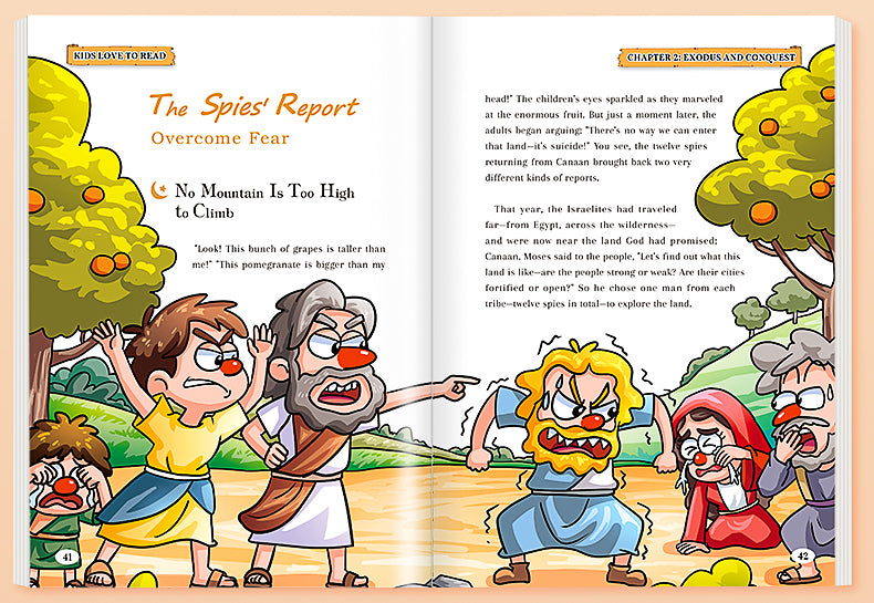 【TIKBOOKS】Bible Stories in Comics: Timeless Wisdom for Young Hearts and Minds 