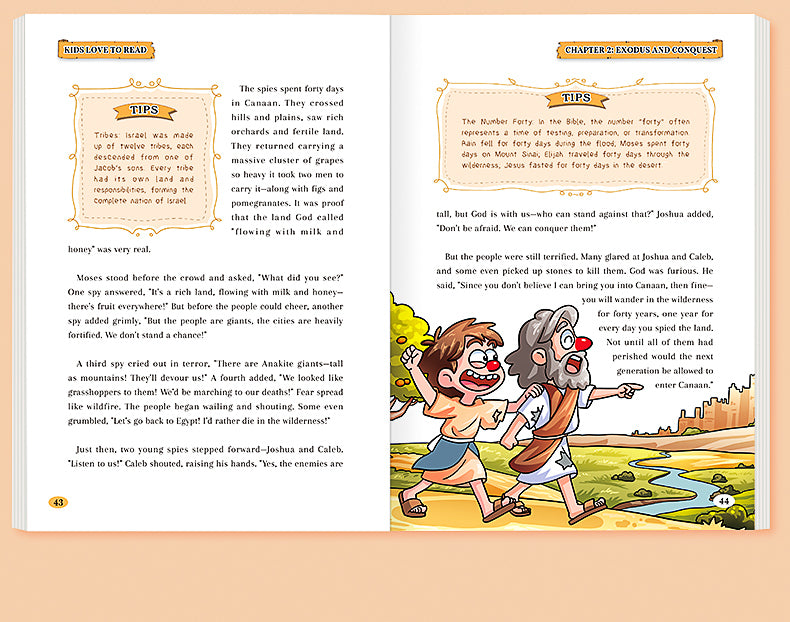 【TIKBOOKS】Bible Stories in Comics: Timeless Wisdom for Young Hearts and Minds 