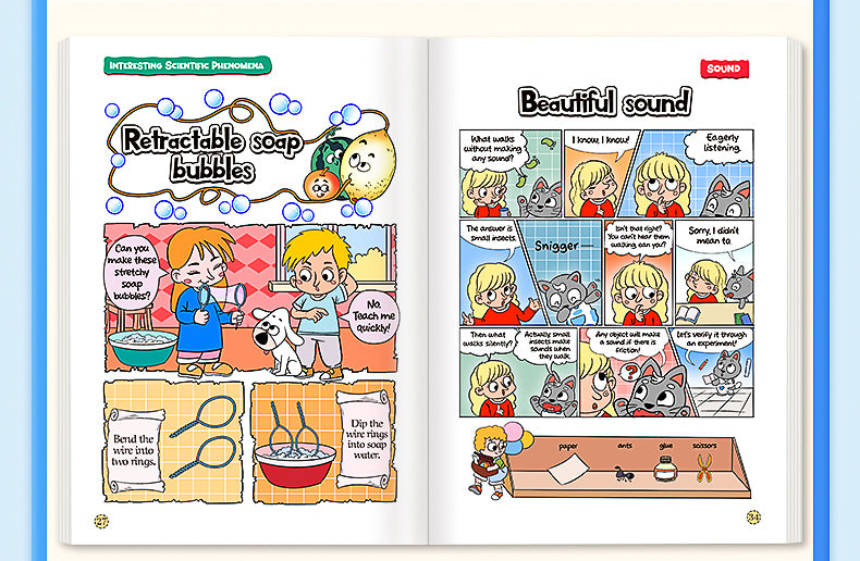 【TIKBOOKS】 Science in Comics: Fun & Engaging Introduction for Kids - Learn Smart, Lead Tomorrow
