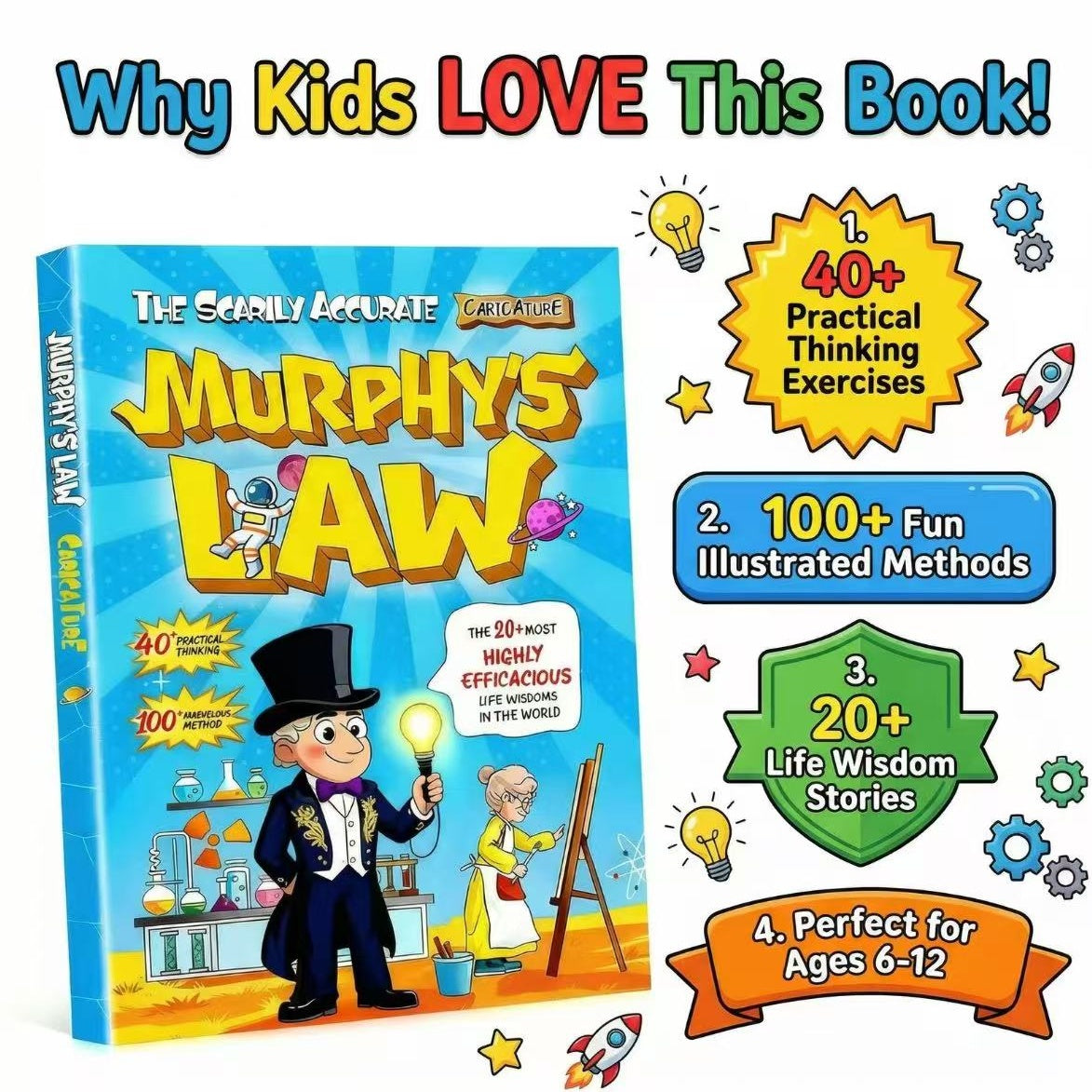 【TIKBOOKS】Murphy’s Law life principles for children：A comprehensive guide tobenefit a lifetime