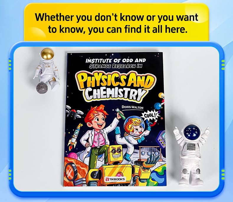 【TIKBOOKS】comic form to teach mathematics, physics, and chemistry knowledge, designed to stimulate children's interest in learning