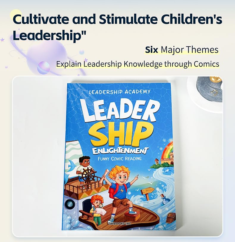 【TIKBOOKS】 Comic Children's Leadership Cultivates and stimulates children's communication and comprehension skills to guide children