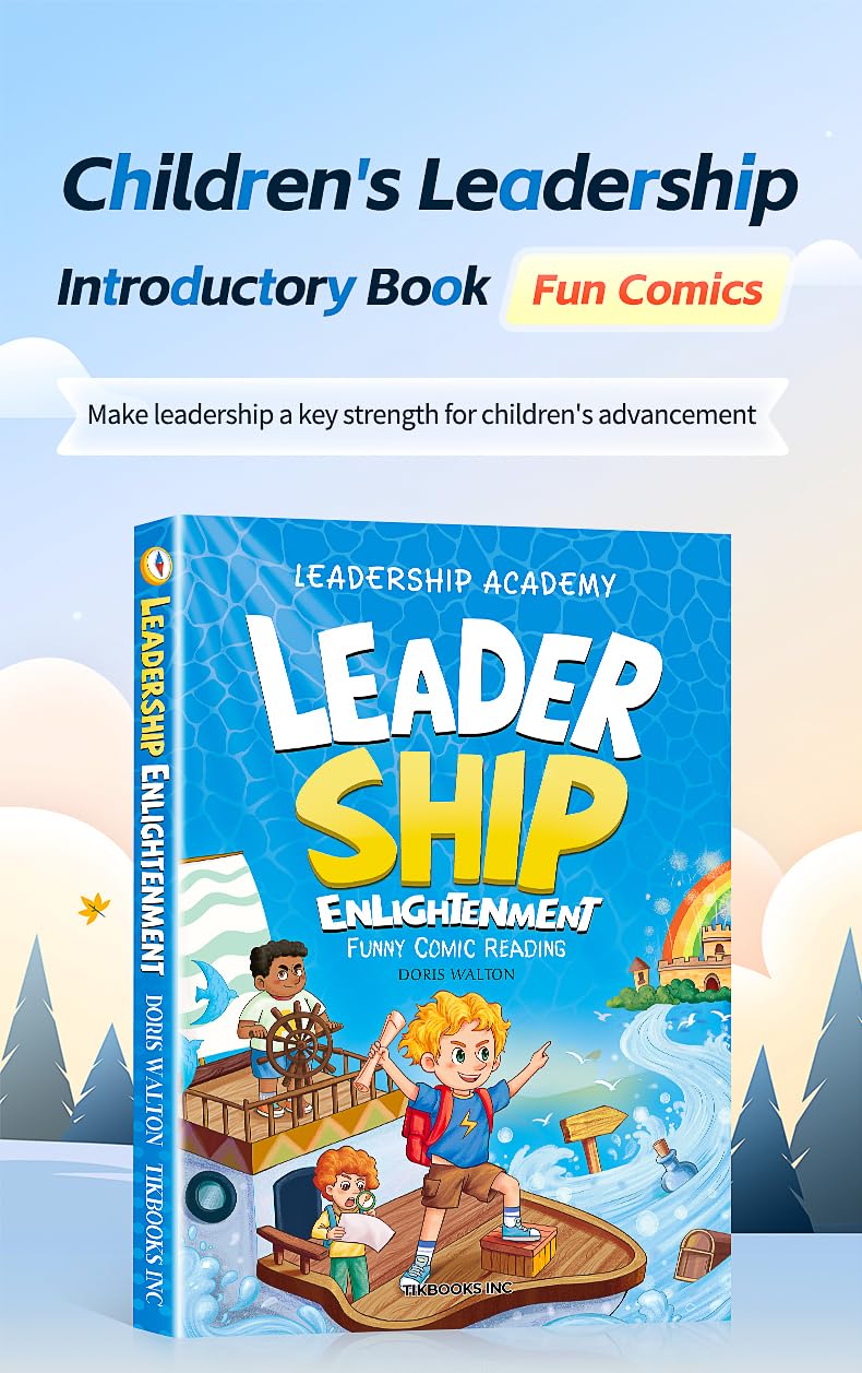 【TIKBOOKS】 Comic Children's Leadership Cultivates and stimulates children's communication and comprehension skills to guide children