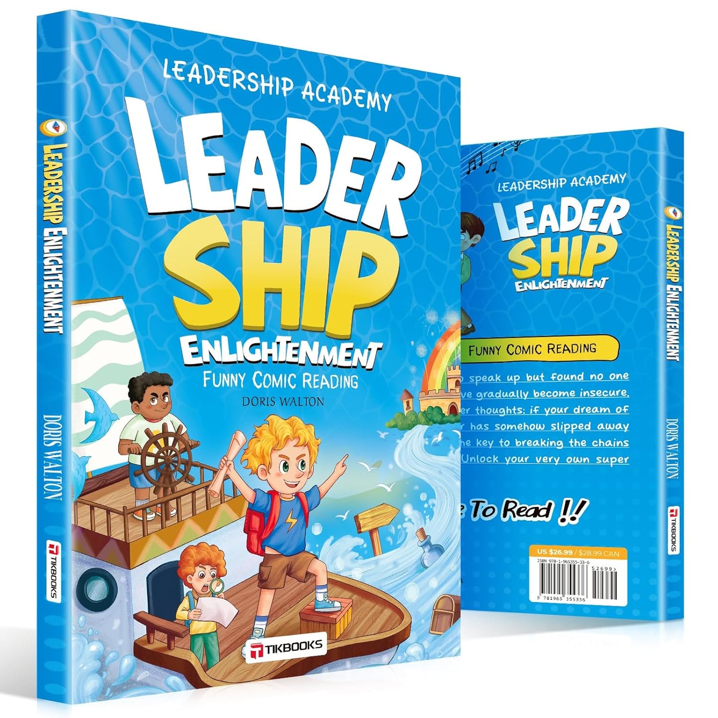 【TIKBOOKS】 Comic Children's Leadership Cultivates and stimulates children's communication and comprehension skills to guide children