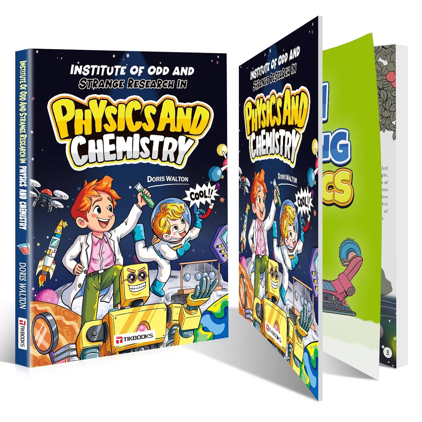 【TIKBOOKS】comic form to teach mathematics, physics, and chemistry knowledge, designed to stimulate children's interest in learning