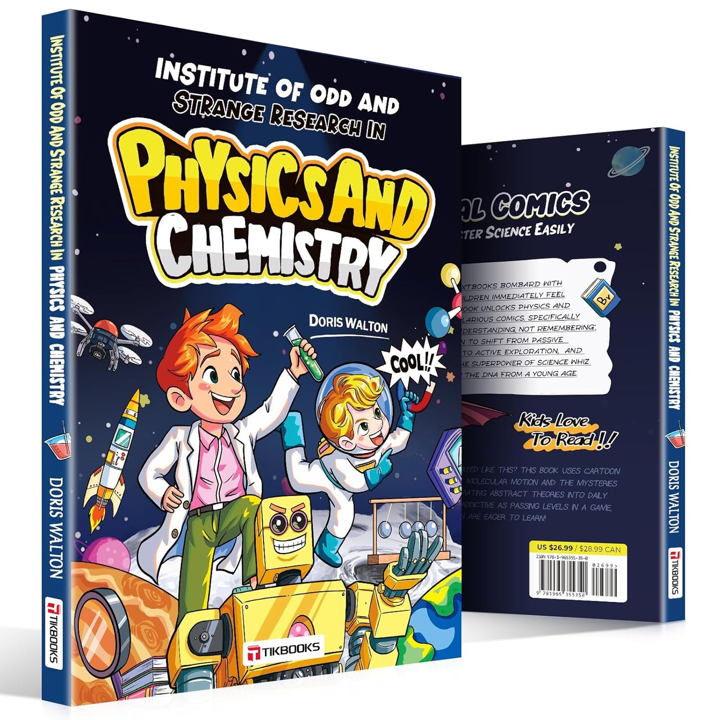 【TIKBOOKS】comic form to teach mathematics, physics, and chemistry knowledge, designed to stimulate children's interest in learning