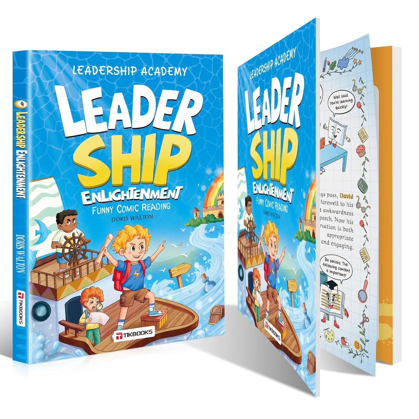 【TIKBOOKS】 Comic Children's Leadership Cultivates and stimulates children's communication and comprehension skills to guide children