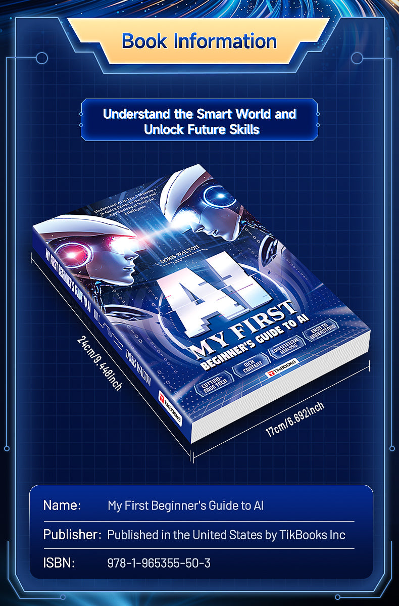 【TIKBOOKS】Understand AI in 3 Minutes: The Essential Guide to Artificial Intelligence for Kids
