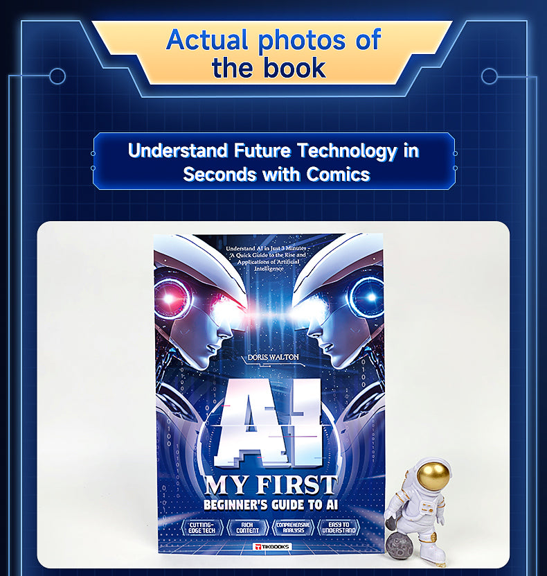 【TIKBOOKS】Understand AI in 3 Minutes: The Essential Guide to Artificial Intelligence for Kids