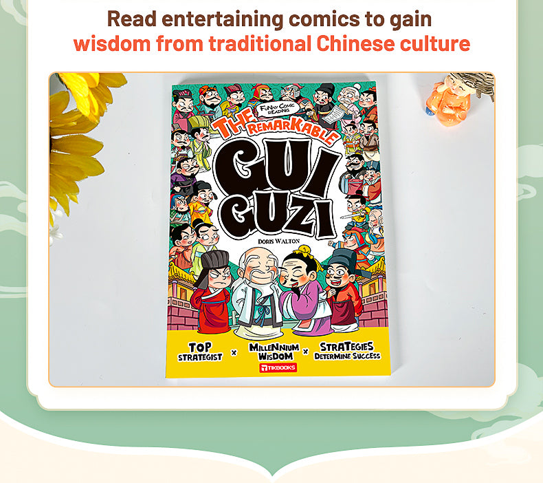 【TIKBOOKS】Eastern Classics – Guiguzi in Comics: Ancient Wisdom That Gets Kids Hooked