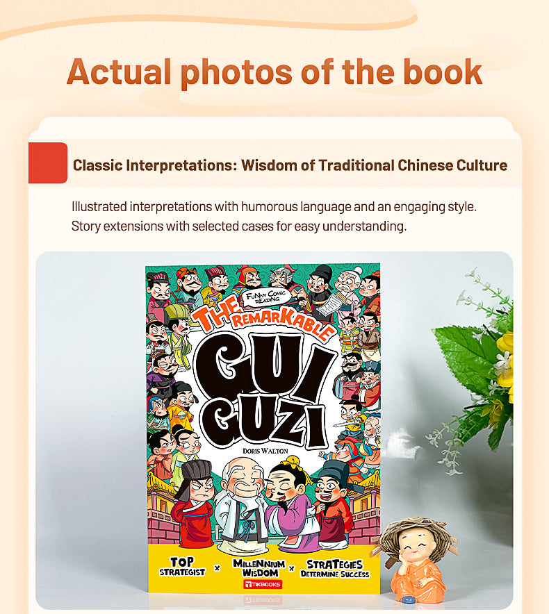 【TIKBOOKS】Eastern Classics – Guiguzi in Comics: Ancient Wisdom That Gets Kids Hooked