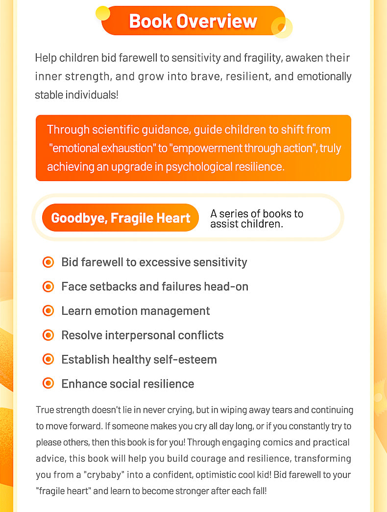 【TIKBOOKS】From Fragile to Fearless: Building Inner Strength – A Growth Comic for Kids