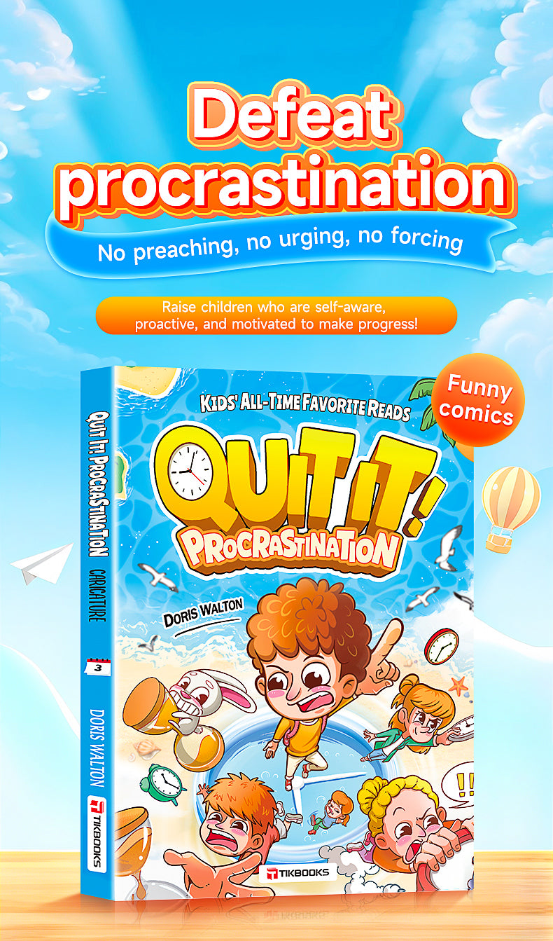 【TIKBOOKS】Beat Procrastination: The Complete System to Help Your Child Outperform 90% of Peers