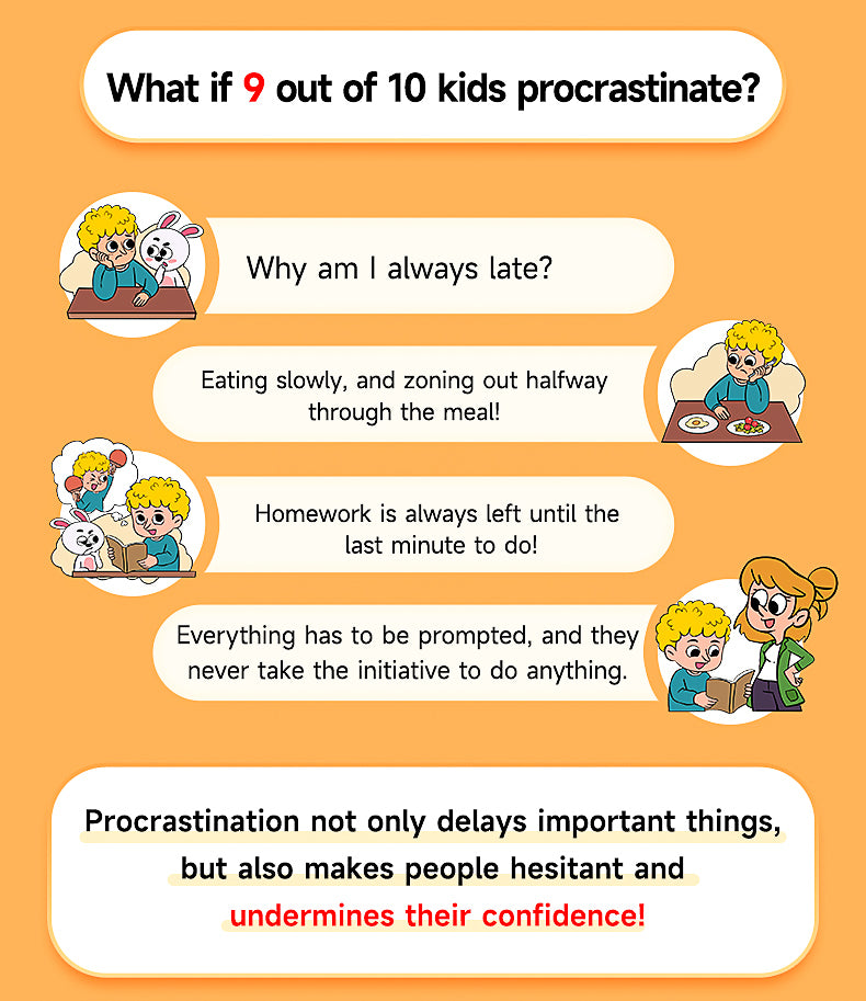 【TIKBOOKS】Beat Procrastination: The Complete System to Help Your Child Outperform 90% of Peers
