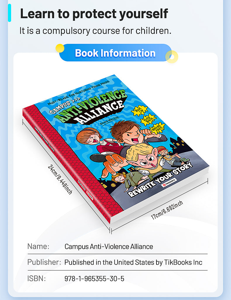 【TIKBOOKS】The Anti-Bullying Alliance: Stand Up, Stand Strong, Say No to Bullying