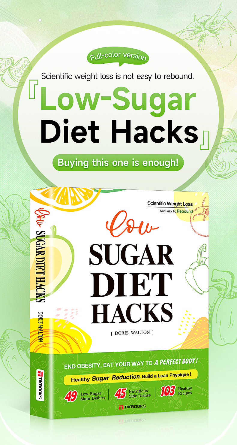 【TIKBOOKS】 Low-Sugar Living: Scientifically Cut Sugar for Effortless, Lasting Results — The Secret to Dropping 5 Lbs in 3 Days!
